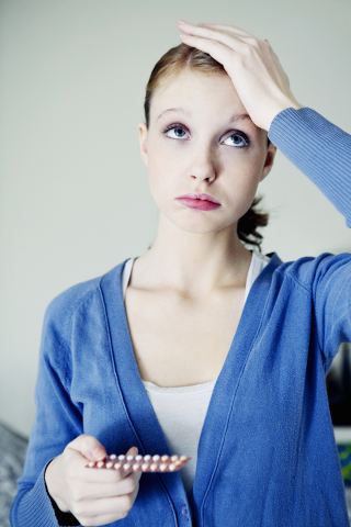 Illustration for article titled Women In Stock Photos Do Not Trust Birth Control